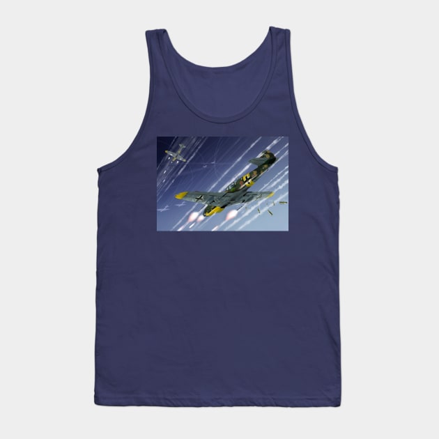 Bf109 Bomber Interception Tank Top by Aircraft.Lover